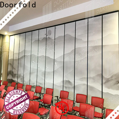 Doorfold custom room divider wall systems fast delivery best factory price