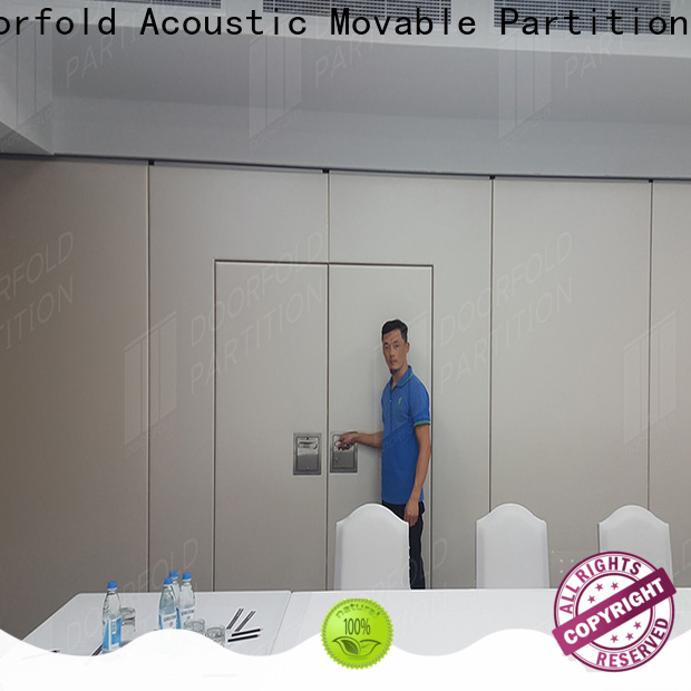Doorfold meeting room partitions oem&odm best factory price