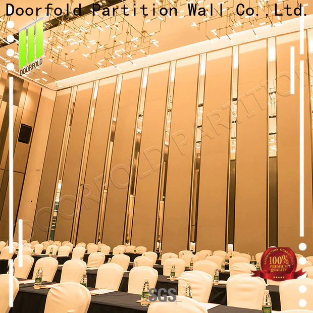 Doorfold decorative folding screen easy-installation for office