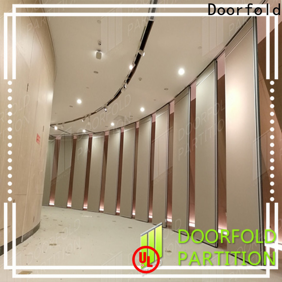 Doorfold collapsible room partition easy installation free design