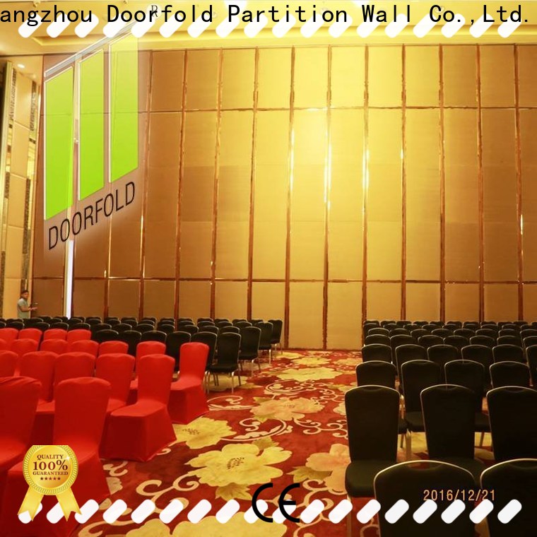 Doorfold room partition wall free design meeting room