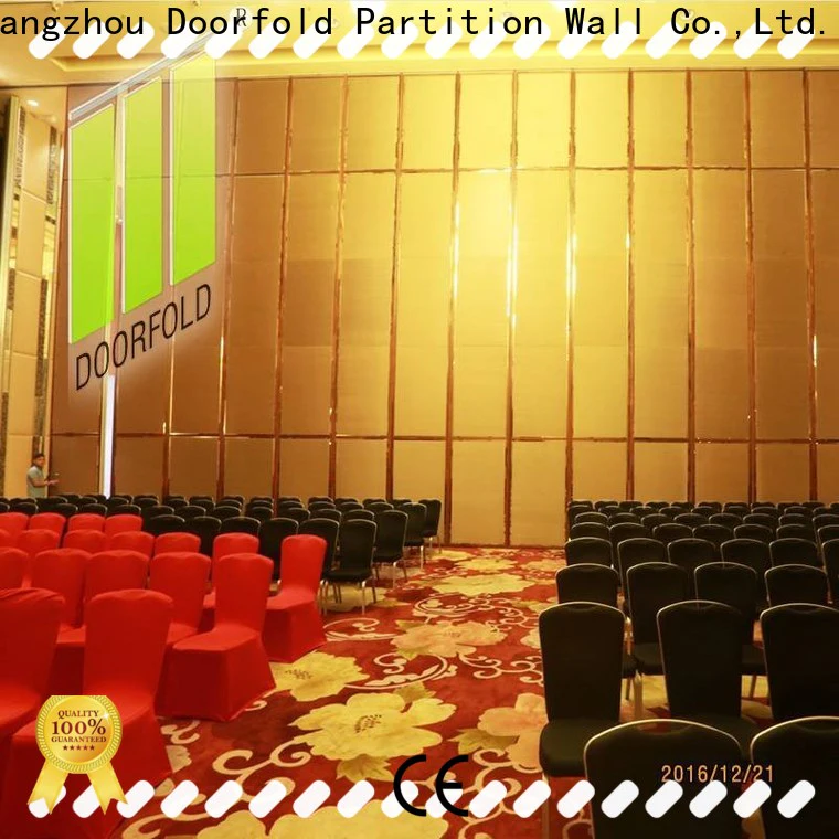 Doorfold room partition wall free design meeting room