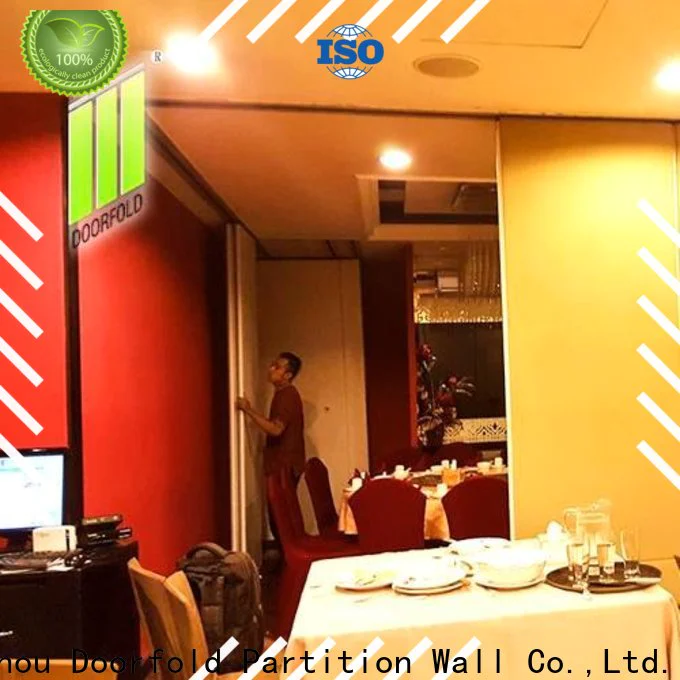 Doorfold latest Sliding Partition for Commercial Room made in China for hotel