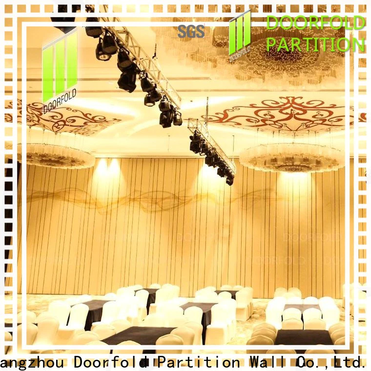 Doorfold flexibility conference room partition walls made in china conference