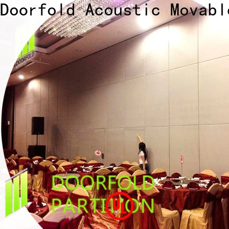 Doorfold worldwide sliding partition vendor for conference