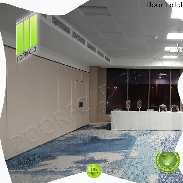 Doorfold commercial Sliding Partition Wall for Hotel cheapest factory price for hotel