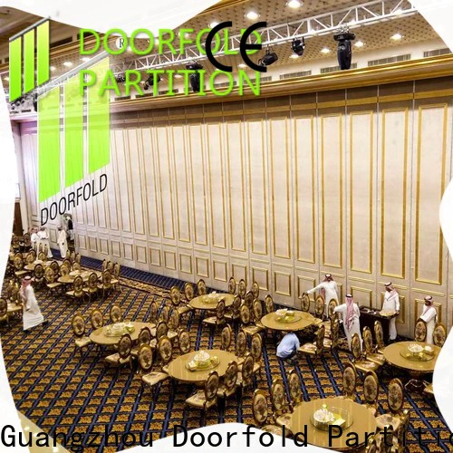 Doorfold flexibility folding partition wall systems multi-functional for hotel