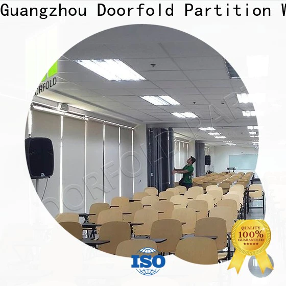 Doorfold professional hall partition bulk production for commercial room