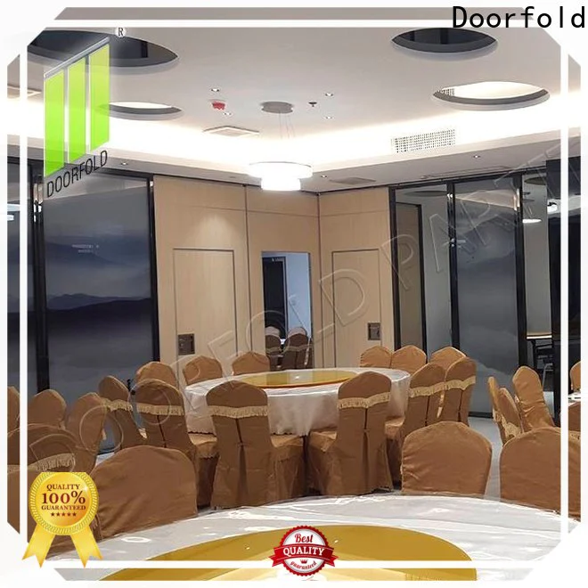 operable folding partition walls commercial multi-functional restaurant
