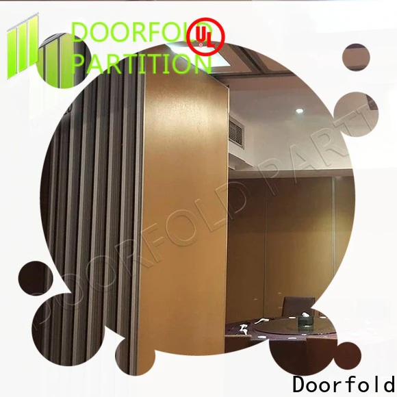 Doorfold worldwide sliding folding partition luxury for meeting room