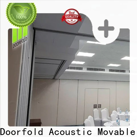 Doorfold soundproof partition wall for theater