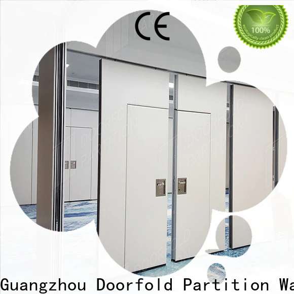Doorfold commercial wall dividers manufacturer factory