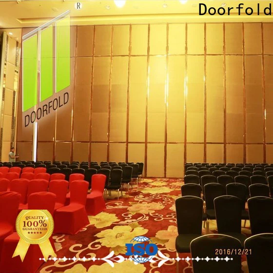 Doorfold flexibility folding partition wall fast delivery meeting room