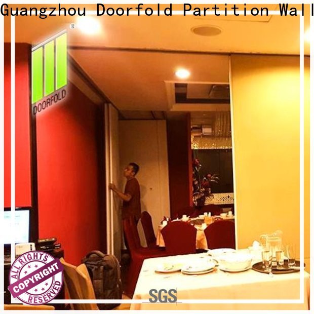 Doorfold Sliding Partition for Commercial Room best price for customization