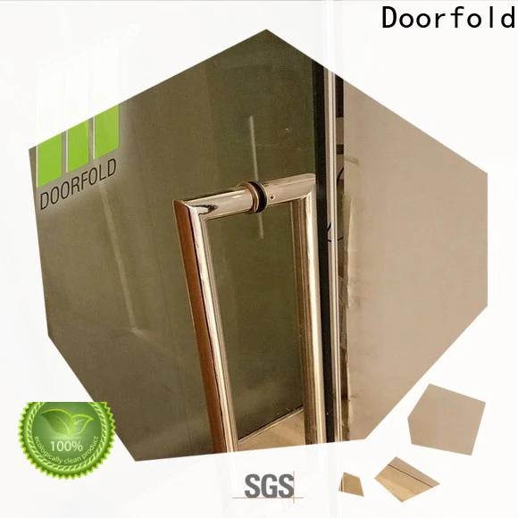 Doorfold folding glass partition custom for Commercial Restaurant