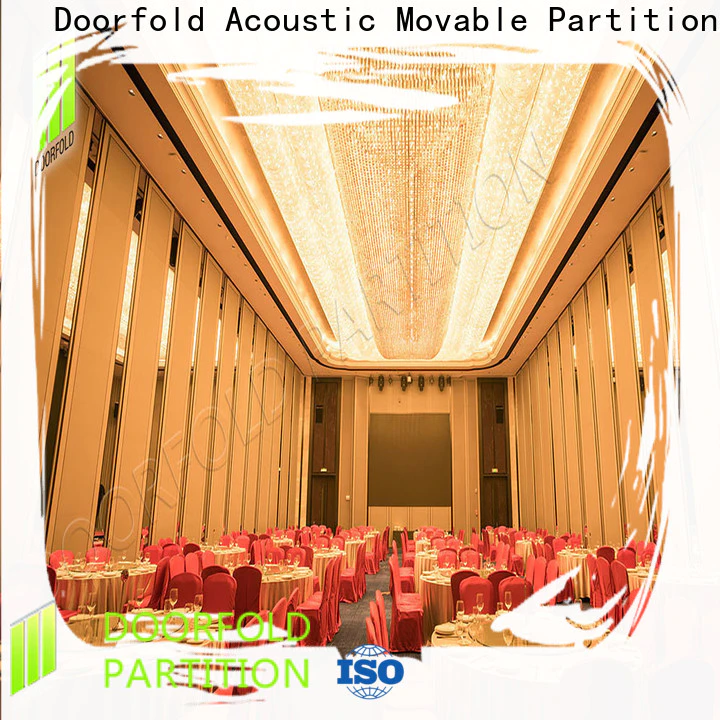 Doorfold retractable Sliding Partition Wall for Hotel high-end for conference