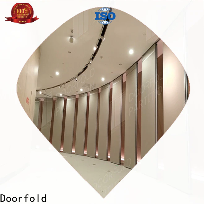 Doorfold affortable commercial room dividers partitions high performance factory
