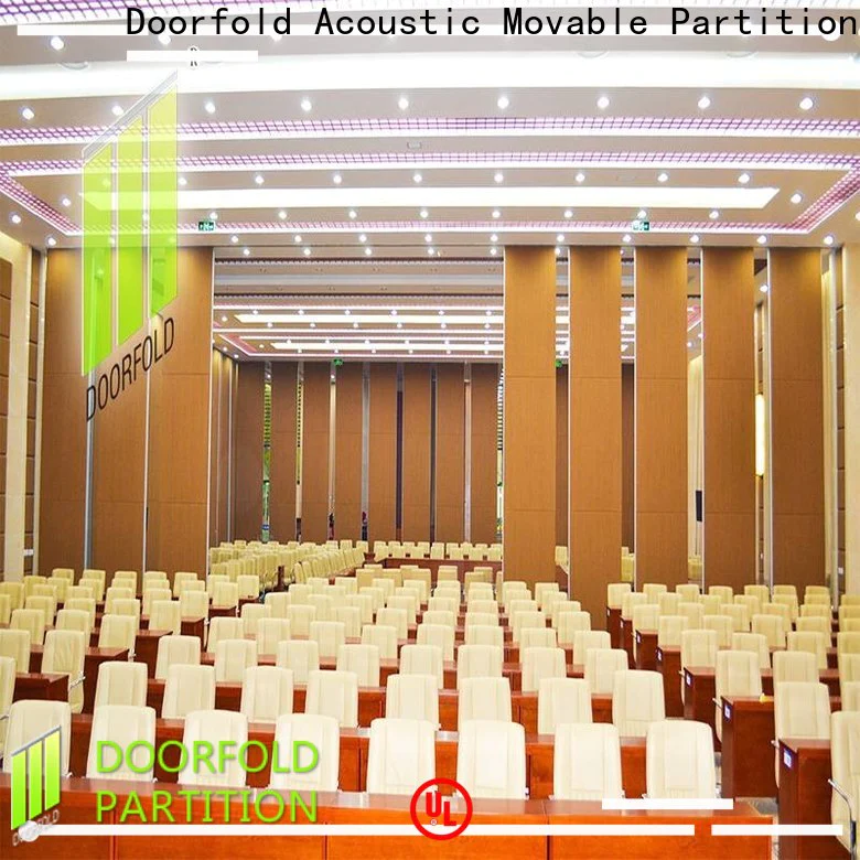 Doorfold best price retractable partition wall vendor for meeting room