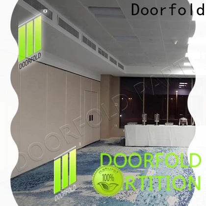 Doorfold flexible sliding partition cheapest factory price for office