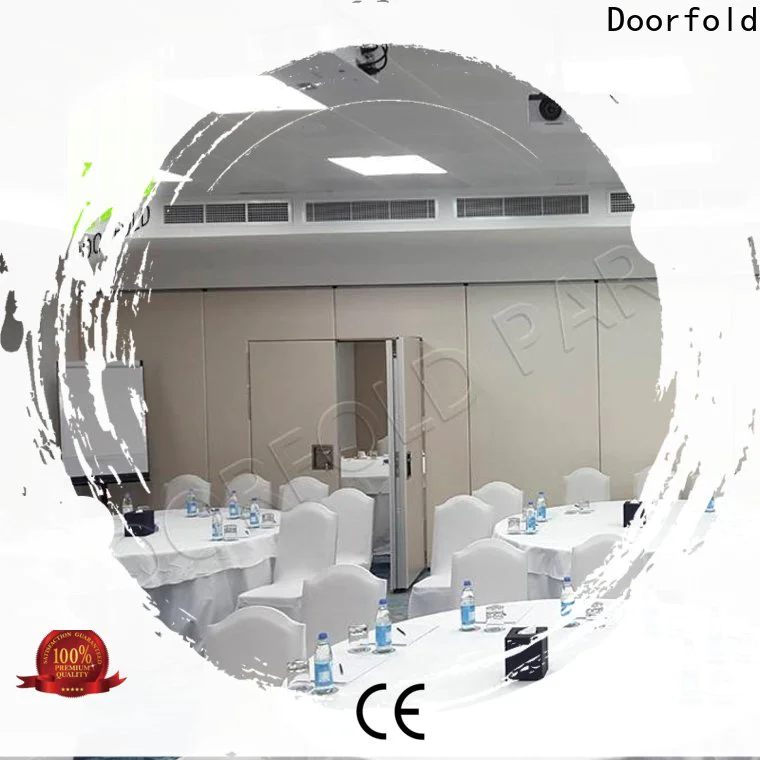 Doorfold soundproof partition wall custom for meeting room