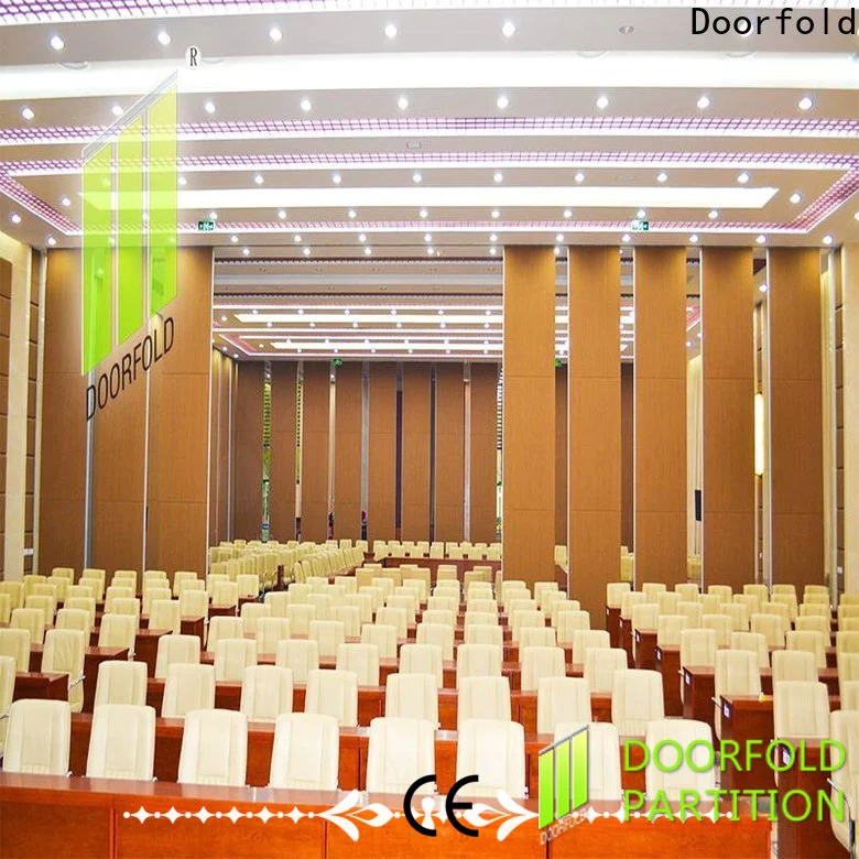 Doorfold wholesale retractable partition wall popular for restaurant
