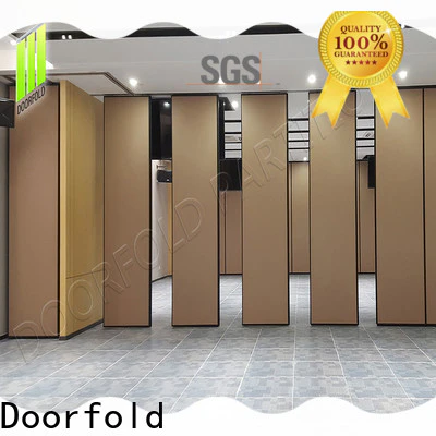 Doorfold sliding folding partitions movable walls new arrival for Commercial Meeting Room
