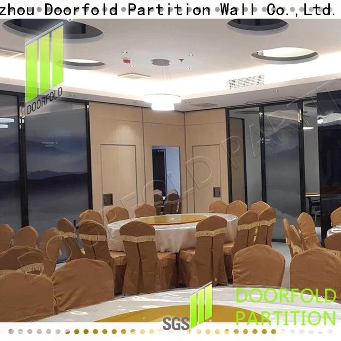 Elegant conference room partition walls easy-installation for conference centers