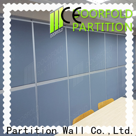 Doorfold popular indoor partition wall easy installation wholesale