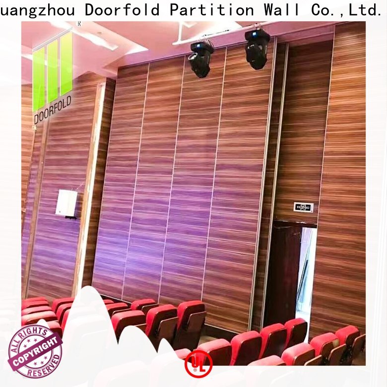 Doorfold soundproof partition wall directly sale for display