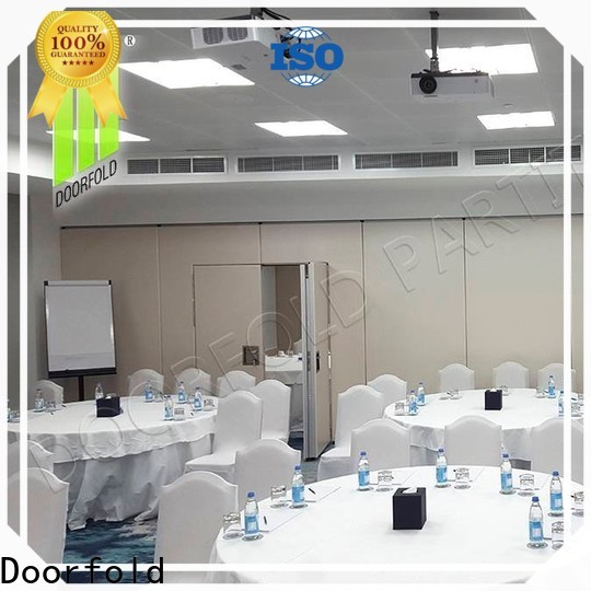 Doorfold soundproof room dividers for meeting room