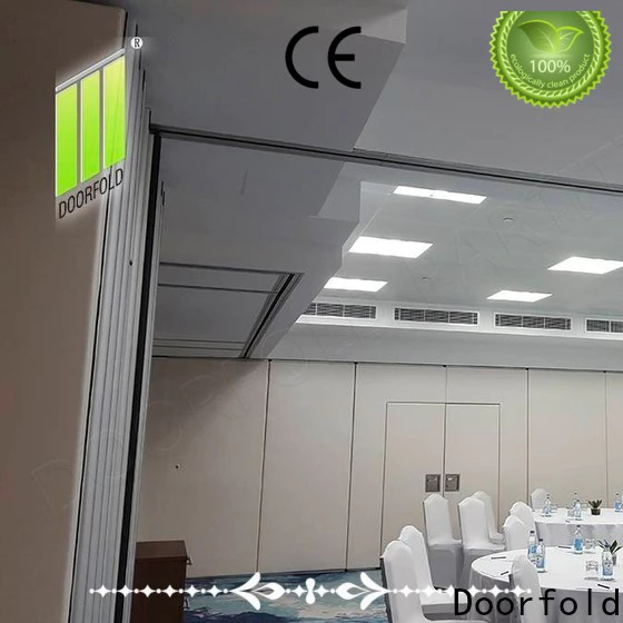 Doorfold soundproof room dividers for conference room