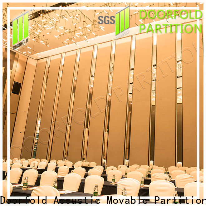 Doorfold folding partition wall suppliers best supplier for conference centers