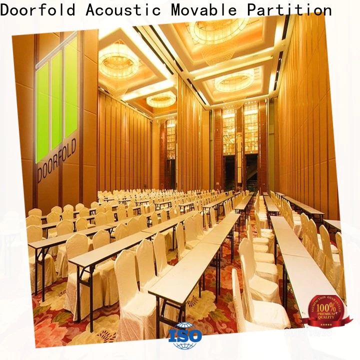 Doorfold affordable price office space dividers wholesale for commercial room