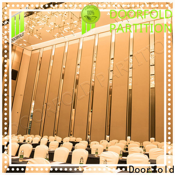 Doorfold room partition wall fast delivery for hotel