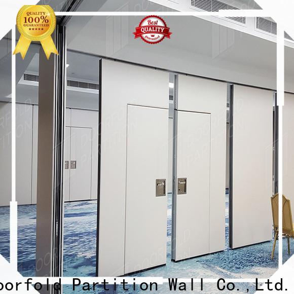 Doorfold soundproof room dividers partitions oem&odm fast delivery