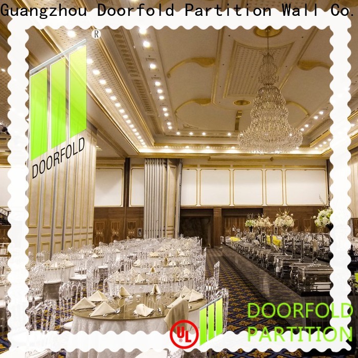 operable folding partition wall systems easy-installation restaurant