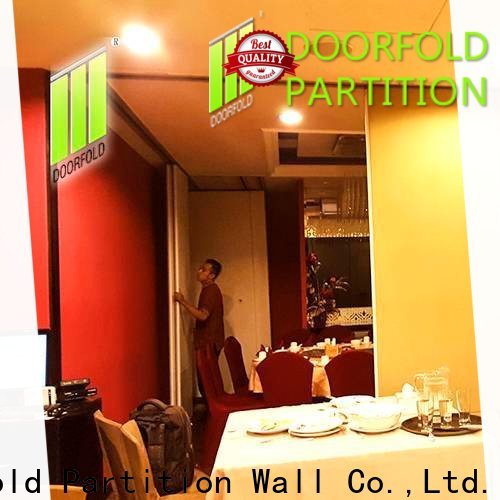 retractable Sliding Partition for Commercial Room supplier for hotel