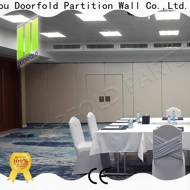retractable sliding folding partitions movable walls factory for meeting