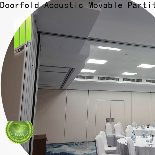 Doorfold soundproof partition wall for expo
