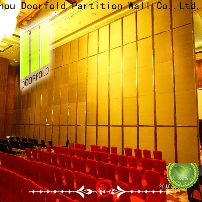 Doorfold Fast-installation folding partition walls commercial multi-functional for conference centers