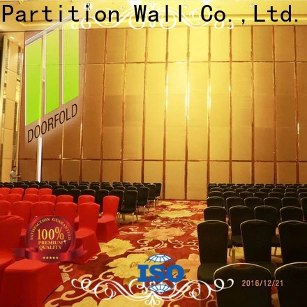 Doorfold Elegant folding partition wall systems free design for conference centers