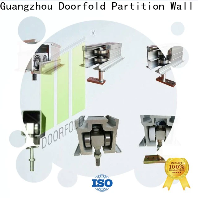 Doorfold professional partition hardware accessories for museum