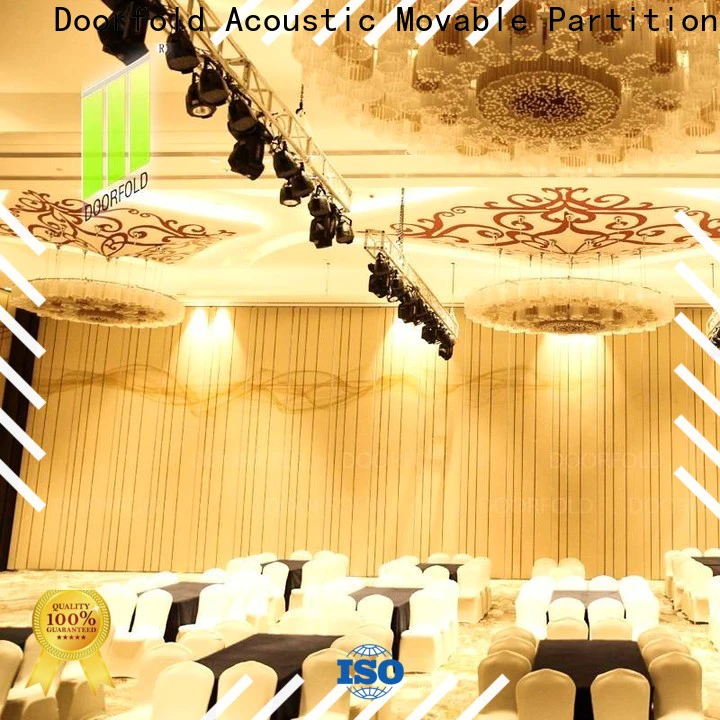 Doorfold Hotel ballroom Movable Walls smooth movement for conference centers