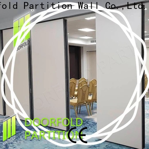 Doorfold top-selling retractable partition wall national standard for meeting room