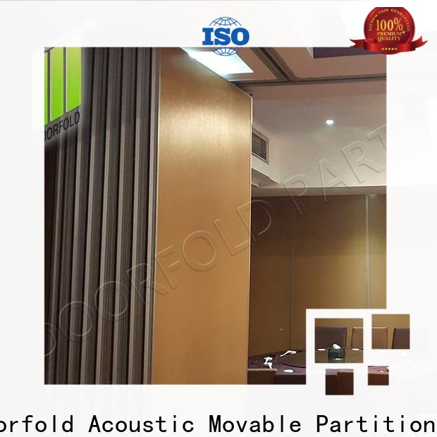 commercial sliding wall dividers simple structure for office Doorfold