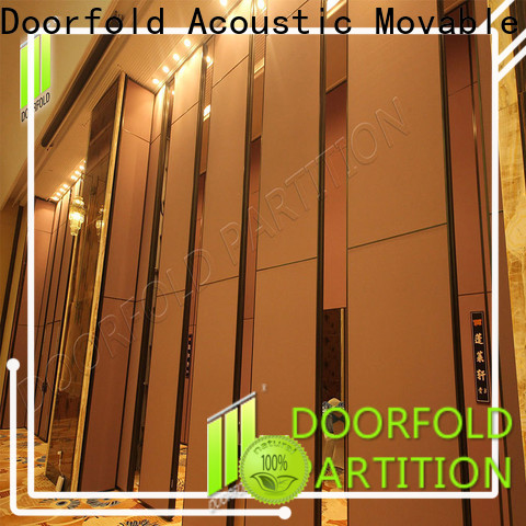 Doorfold new design acoustic room dividers partitions easy installation fast delivery