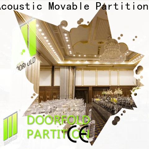 Doorfold operable hall acoustic movable partitions best supplier meeting room