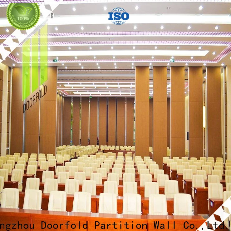 Doorfold Folding Partition Wall for Meeting Room vendor for meeting room