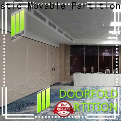 Doorfold Sliding Partition Wall for Hotel simple structure for restaurant
