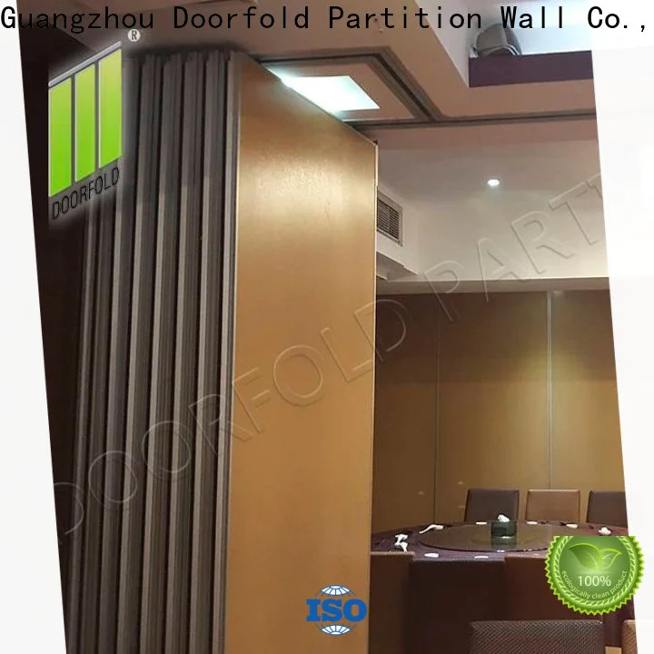Doorfold Sliding Partition Wall for Hotel manufacturer for International Hotel